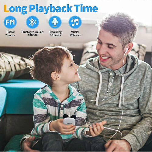 Χριστουγεννιάτικο δώρο 2025 Χαριτωμένο Mp3 Player σε στυλ Panda με ηχεία για παιδιά 32gb 2