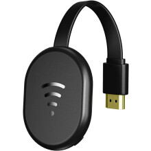 Adaptador Dongle de Exibição Sem Fio, Adaptador de TV, Receptor Dongle de Espelhamento de Vídeo para IOS, Android, TV, Projetor e Monitor