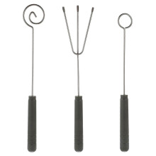 forchette da immersione in acciaio inossidabile, forchette da cioccolato, gadget da cucina