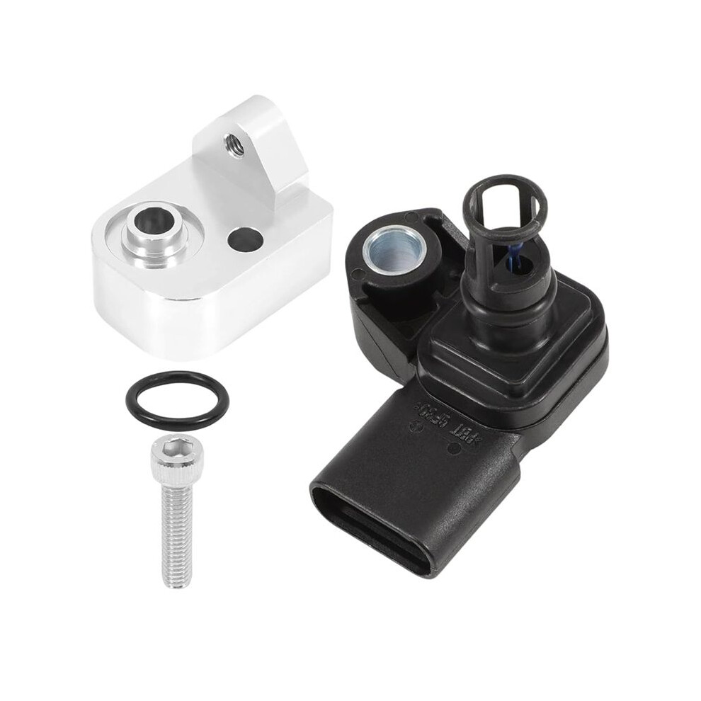 Intake Air Pressure And Temperature Sensor+Spacer Kit For Gmc Sierra Chevrolet Silverado 2500Hd 3500Hd 12681993 6133591959717