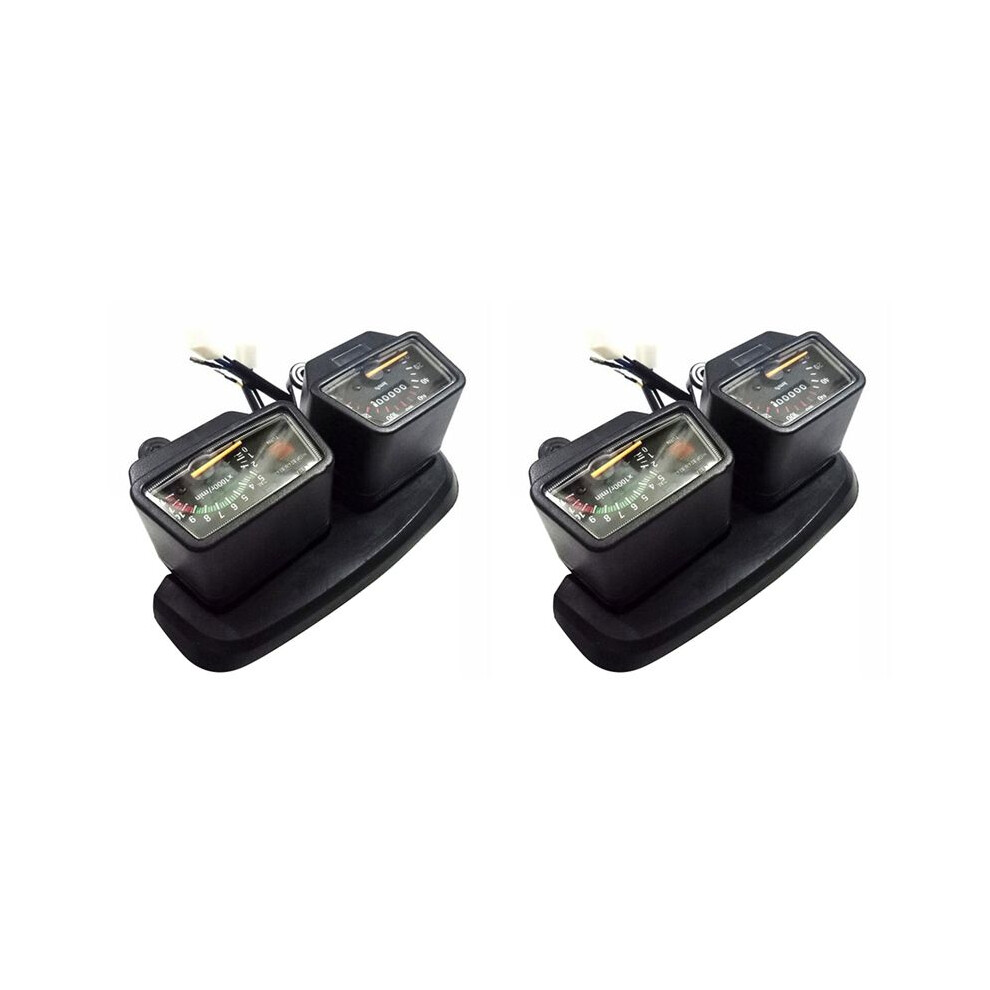 2X Motorcycle Gauges Cluster Speedometer Tachometer For Yamaha Enduro Dt125 Dt125r Speedometer Dt 125 125R 6134218515668