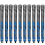 （Blue)10Pcs Golf Pride MCC PLUS 4 Golf Grip Standard Size 1