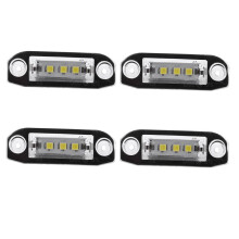 8Pcs Led License Plate Light for S80 Xc90 S40 Xc60 S60 C70 V50 Xc70 V70