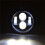 2X Modified Motorcycle LED Headlight GN125 Headlight 5.75 Inch Retro Headlight Aperture Headlight 6