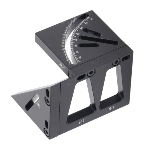 3D-Holzbearbeitungsquadrat, Aluminiumlegierung, 1