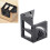 3D-Holzbearbeitungsquadrat, Aluminiumlegierung, 12