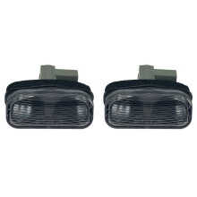2X Car License Plate Light Housing Rear License Plate Light Assembly (Right) 34102-SZN-A01 for ZDX 2012