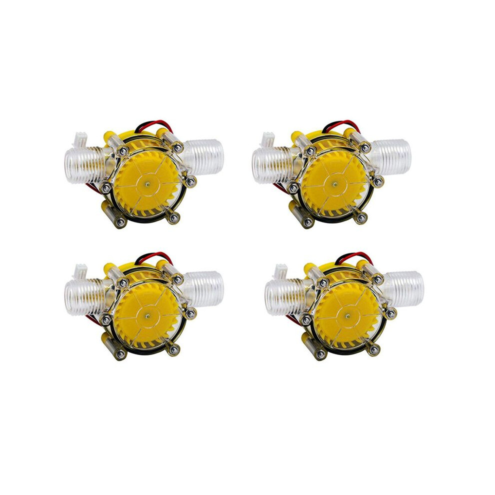 4X 10W Water Flow Pump Mini Hydro Generator Turbine Flow Hydraulic Conversion 80V 4711629864183