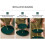 Luxurious Ceramic Two-Layer Detachable Fruit Plate for Wedding Round 2-Layer Plate 5
