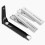 Adjustable Microwave Oven Stand with Rustproof Steel, Space Saving Countertop Storage Rack Silver 3