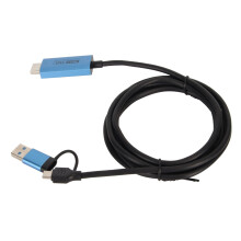 4K HDMI-kabel HD hoge snelheid, ondersteunt 4K 60Hz, High Dynamic Range (HDR) en Audio Return Channel (ARC), brede compatibiliteit, drievoudig