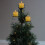 Practical 3 Layer Candelabra Tree Toppers Black Christmas-60cm 5