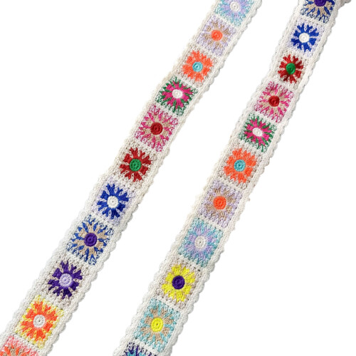 Crafting Supply for Sewing Elegant Multicolor Edging-10 yards 1