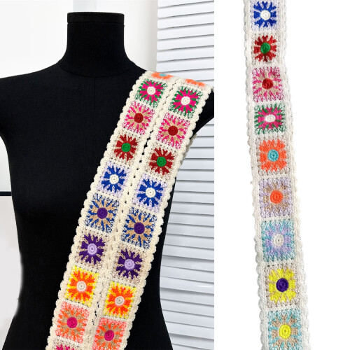 Crafting Supply for Sewing Elegant Multicolor Edging-10 yards 2