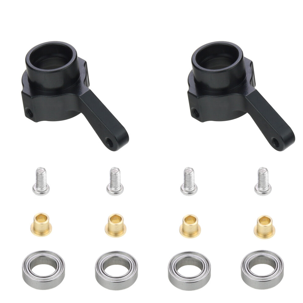 Metal Steering Cup Turn Cup Kit For Wpl C14 C24 C34 C44 B14 B1 B16 B24 B36 Mn D90 D91 Mn99s Rc Car Parts, Black 6132295013039