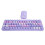 Wireless Keyboard Mouse Combo Retro Typewriter Style, Compact68Keys2.4G Wireless Connection Ergonomic Design for PC Laptop Mac Compatible with Wind 7