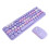 Wireless Keyboard Mouse Combo Retro Typewriter Style, Compact68Keys2.4G Wireless Connection Ergonomic Design for PC Laptop Mac Compatible with Wind 4