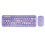 Wireless Keyboard Mouse Combo Retro Typewriter Style, Compact68Keys2.4G Wireless Connection Ergonomic Design for PC Laptop Mac Compatible with Wind 2