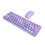 Wireless Keyboard Mouse Combo Retro Typewriter Style, Compact68Keys2.4G Wireless Connection Ergonomic Design for PC Laptop Mac Compatible with Wind 8