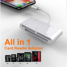 (As show, One size) CF SD TF Lightning Kartenleser Adapter Universeller Kartenleser fr Apple