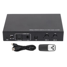 Convertor coaxial, extractor audio HDMI, ieșire optică digitală 4K HD, setări EDID, consum redus de energie, suport HDCP, ieșire AUX de 3,5 mm,