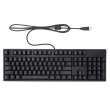 Tastiera meccanica con feedback tattile, interruttori silenziosi, design ergonomico, struttura resistente, tecnologia anti-ghosting, piedini