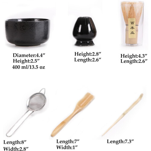 6 pcs Matcha Kit for Tea Experience 1