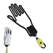 Golf Gloves Stretcher Sports Gloves Support Golf Gloves Holder Rack Glove Drying Tools, Gloves Hanger Dryer Support Frame Tool Accessories yellow