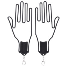 Golf Glove Holder, Pack of 2 Golf Gloves, Men's Holder, Plastic, and Compact, Golf Glove Holder and Climbing for Golf Gloves to Shape