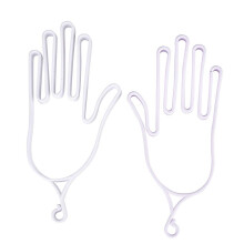 2 Pcs Golf Glove Stretchers Multipurpose Plastic Golf Glove Holder Holder Hanger Support Frame Mixed colour