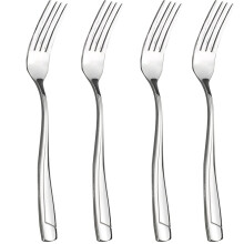 16 Piece Stainless Steel Dinner Forks 8 Inch
