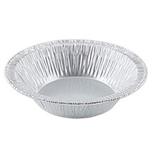 100 Pack Disposable Aluminum Foil Mini Silver Tart Pans for Baking Pie 3'