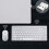 Combinazione tastiera e mouse wireless, USB e ricevitore Type-C2 in 1. Tastiera e mouse wireless di dimensioni standard per Windows, Mac, laptop e PC 6