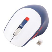 Trådløs mus til bærbar computer Ergonomisk design Lydløs mus med 2,4 GHz trådløs transmission DPI justerbar Mini lille bærbar Plug and Play