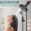 Luxury Modern Chrome Plated Shower Head for Bathroom 5