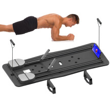 Pilates equipment for home, Adjustable fitness board, Ab roller, portable Pilates device