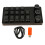 Clavier mécanique multifonction programmable à une main avec macros, pavé numérique programmable DIY avec molette ajustable, interrupteurs bleus 1