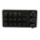 Clavier mécanique multifonction programmable à une main avec macros, pavé numérique programmable DIY avec molette ajustable, interrupteurs bleus 2