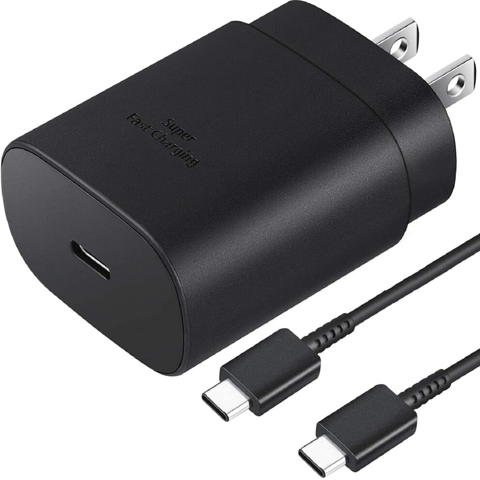 Super Fast Charging 25W USB C Charger for Samsung Galaxy S25/S24/S23/S22/S21/Ultra/Plus/FE/Galaxy Tab