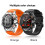 K52 Smartwatch für iOS/Android: 1,39'' IPS-Display & Herzmonitor 8
