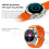 K52 Smartwatch für iOS/Android: 1,39'' IPS-Display & Herzmonitor 5