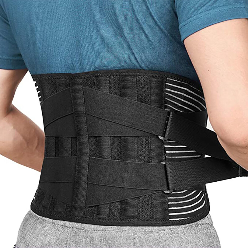 Lumbar Support Belt for Lower Back Pain Relief â Adjustable Brace for Men and Women