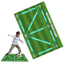 Football Training Mat, 60 x 90 cm, NonSlip Soccer Mat for Adults and Kids