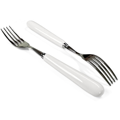 2 Pcs Dinner Fork for Main Course 4-Tine Fork 20.5CM