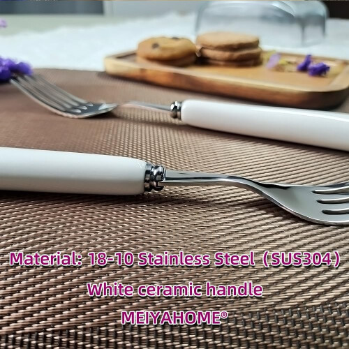 2 Pcs Dinner Fork for Main Course 4-Tine Fork 20.5CM 1
