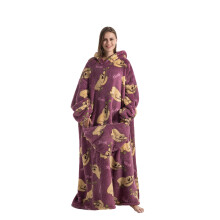 Long Hooded Wearable Blanket Hoodie for Sloth Birthday Gifts