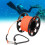Plastic Diving Reels Black Wheel 2