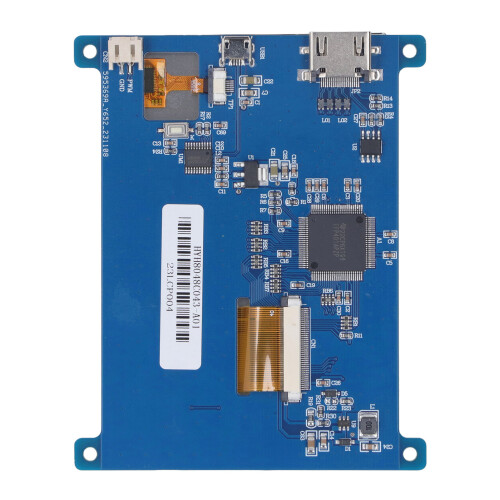 Οθόνη αφής IPS LCD για Raspberry Pi, φορητή οθόνη HDMI 4,3 ιντσών HD ανάλυσης, χωρητική οθόνη