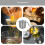 Stainless Steel Egg Separator Handle Separator With Lid Large-Capacity Cup For Multiple Eggs Large 4