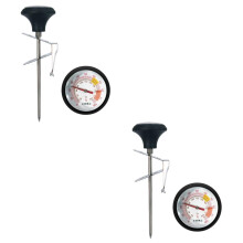 2 Sets Digital Thermometer for Milk Roast Temperature Chocolate Cream Ultra Fast Stainless Steel Guage for Drink Candy